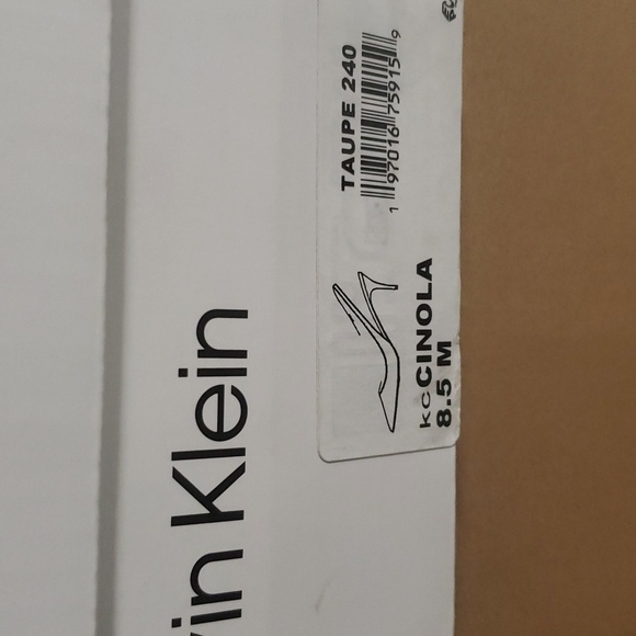 Calvin Klein women's pumps size 8.5 M. Taupe 240 - Picture 9 of 9